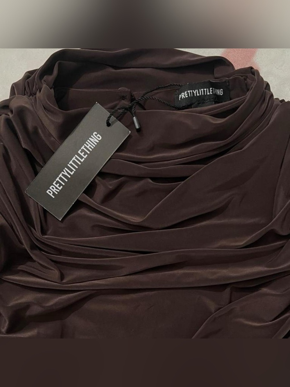 brown dress